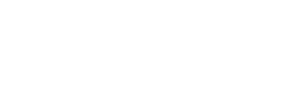 Logo firmy Adrom - Biały napis na przezroczystym tle
